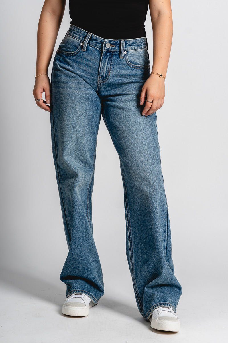 Just USA Relaxed Baggy Low-Rise Jeans