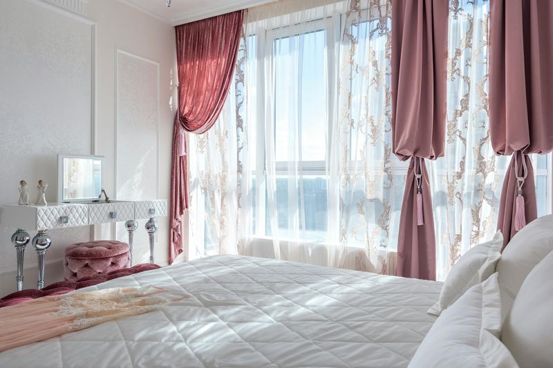 Layered Curtains (Sheers Plus Heavier Drapes) for Depth