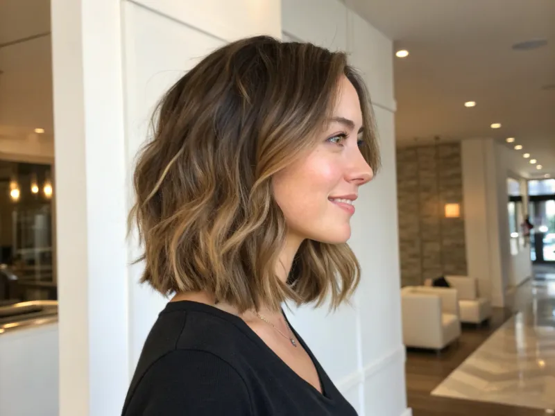 Layered Lob (Long Bob)