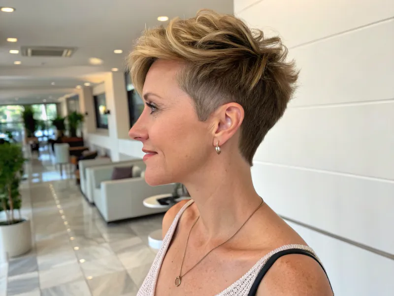 Layered Pixie Cut