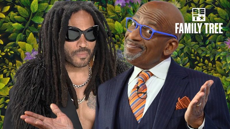 Lenny Kravitz and Al Roker