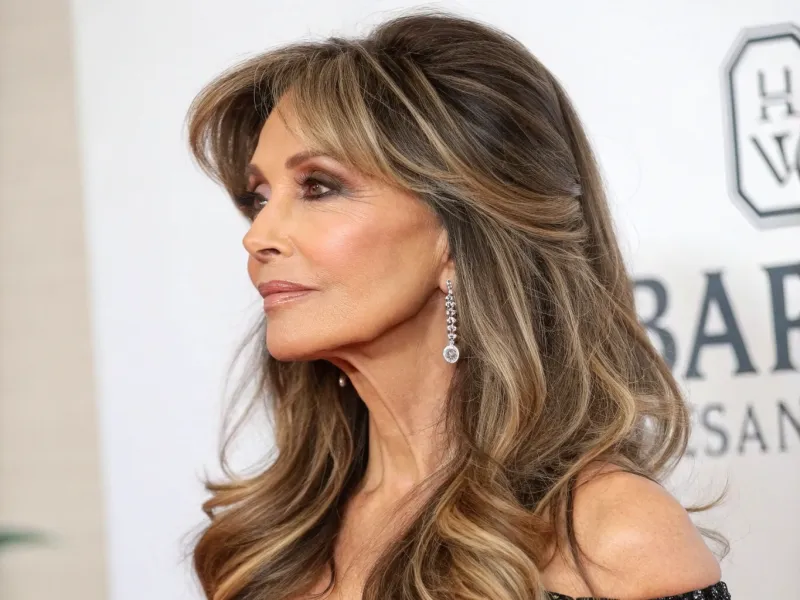 Long Layers with Side Part