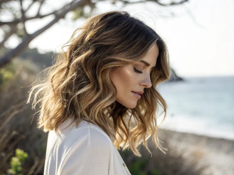 Medium Wavy Lob