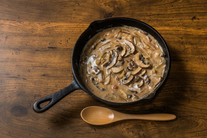 Mushroom Stroganoff