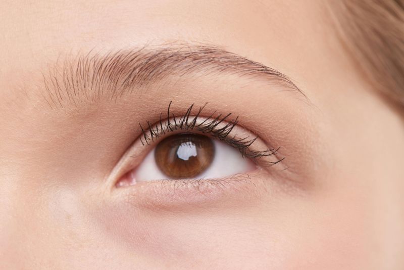 Neatly Shaped, Natural-Looking Brows
