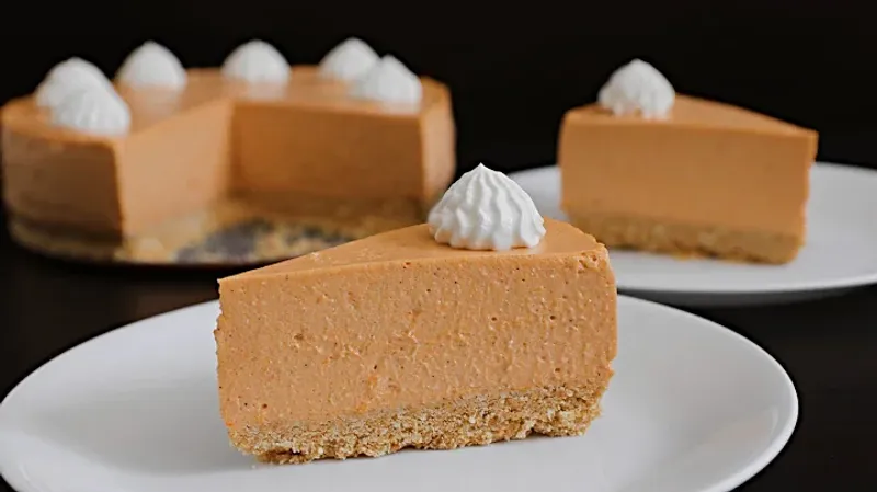 No-Bake Pumpkin Cheesecake