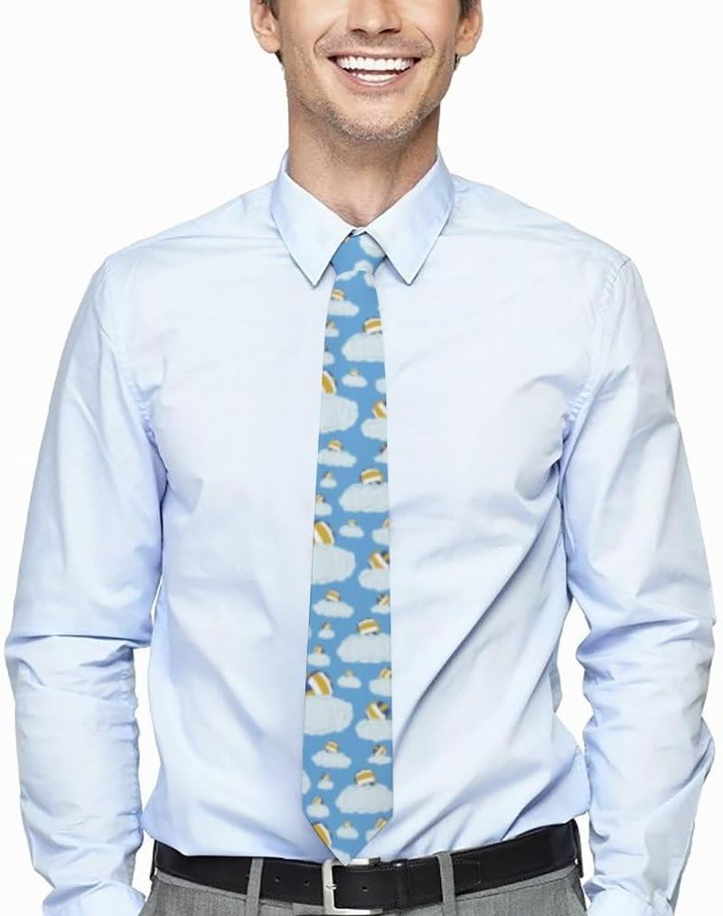 Novelty Ties with Cartoons or Jokes