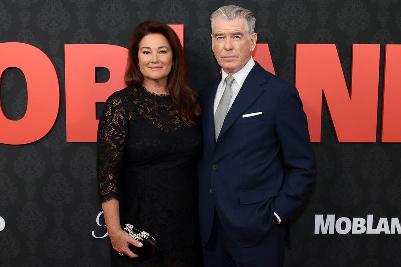 Pierce Brosnan & Keely Shaye Smith