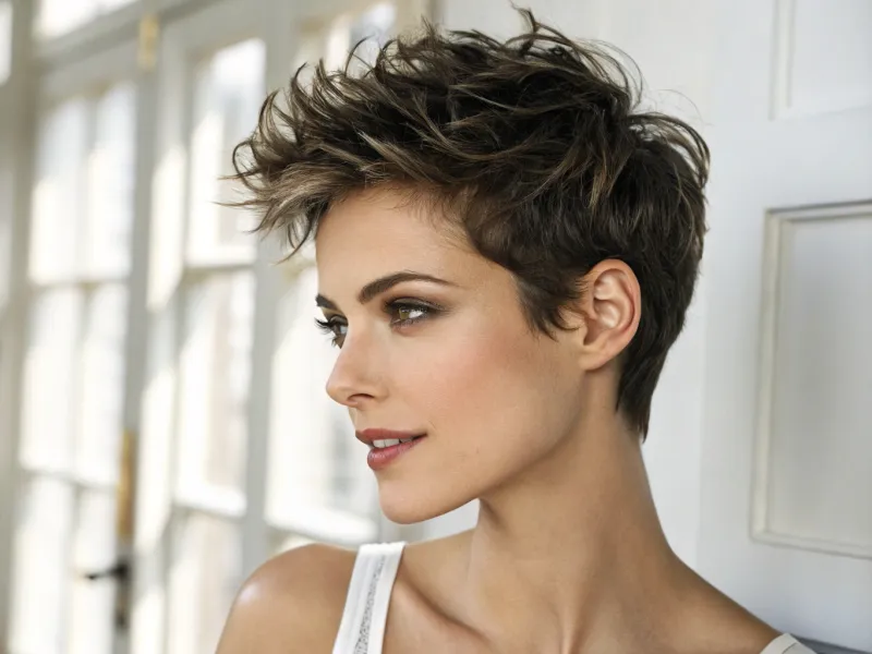 Pixie Cut with Texture