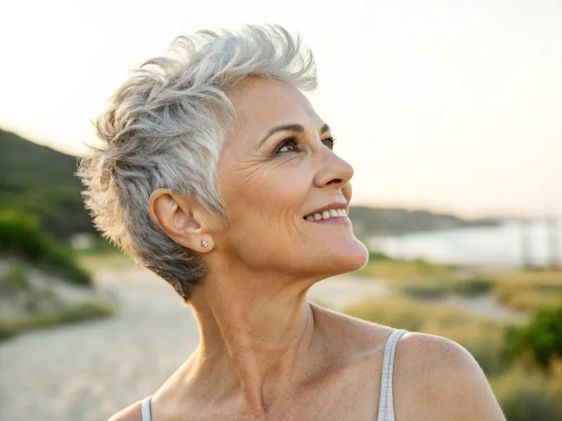 Pixie Cut with Textured Layers