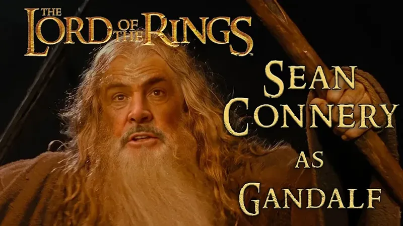 Sean Connery - Gandalf in Lord of the Rings
