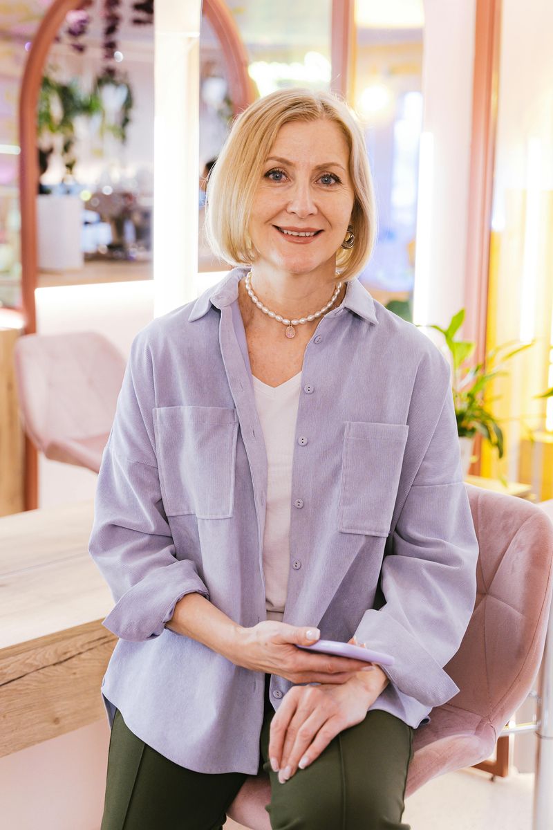 She's setting stronger boundaries—either with people or with her own thoughts