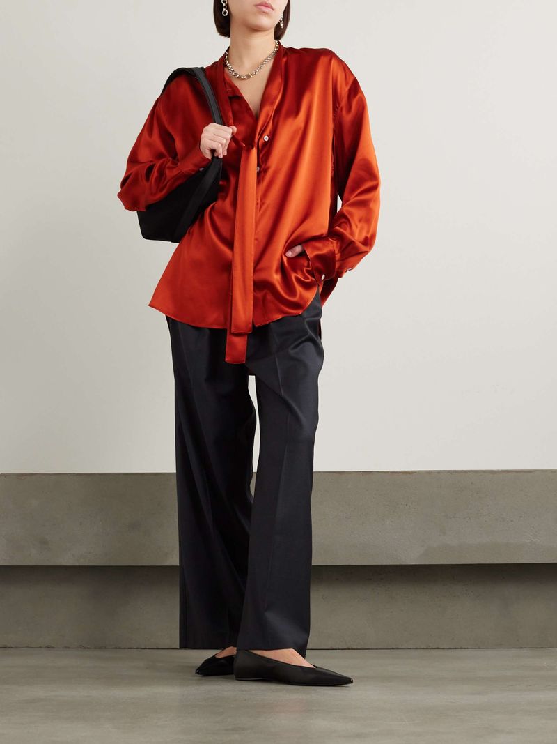 Silk or Satin Blouse