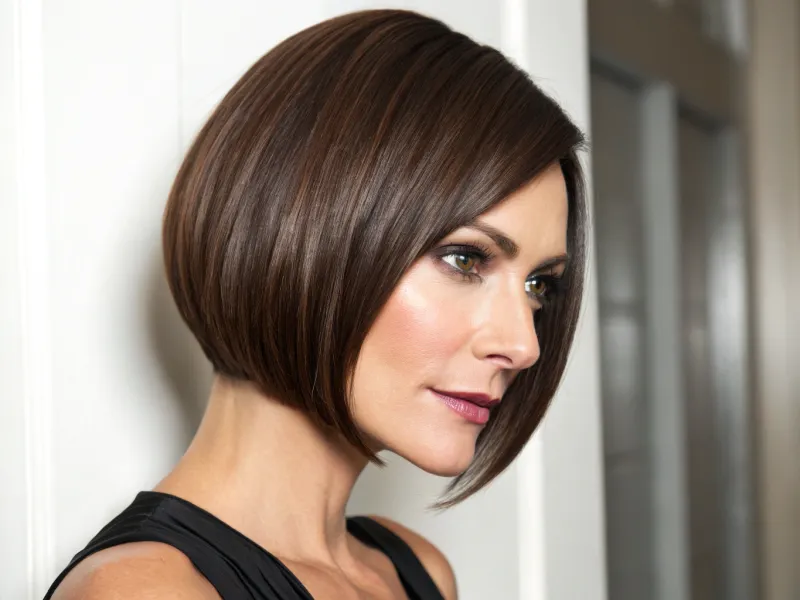 Sleek A-Line Bob