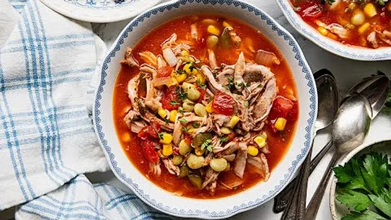 Slow-Cooked Brunswick Stew