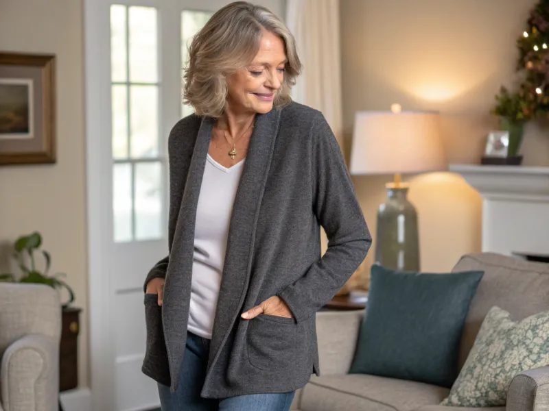 Soft Knit or Jersey Blazer