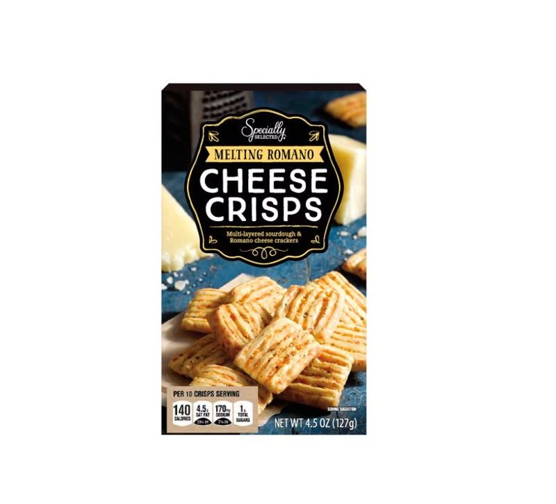 Specially Selected Melting Romano Cheese Crisps