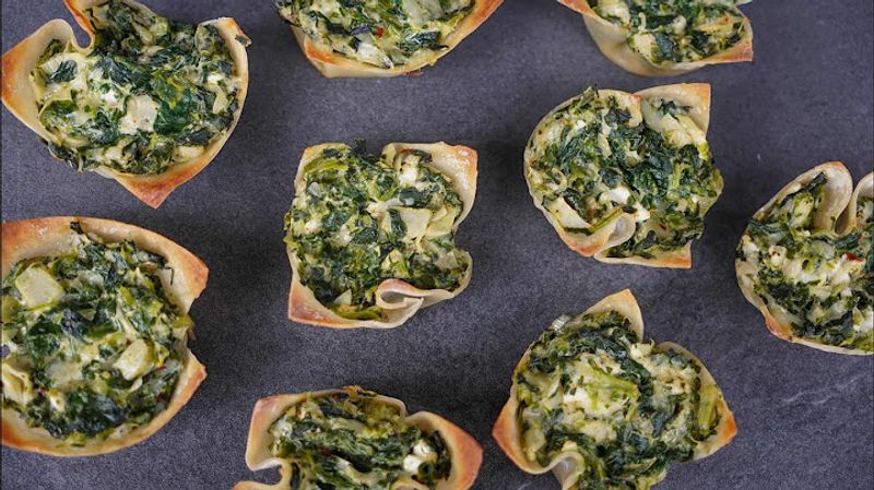 Spinach Dip Cups