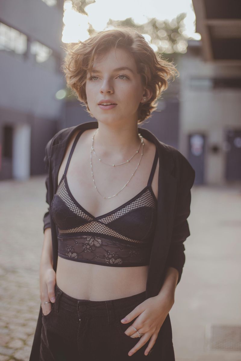 Standing or Sitting With Open Posture