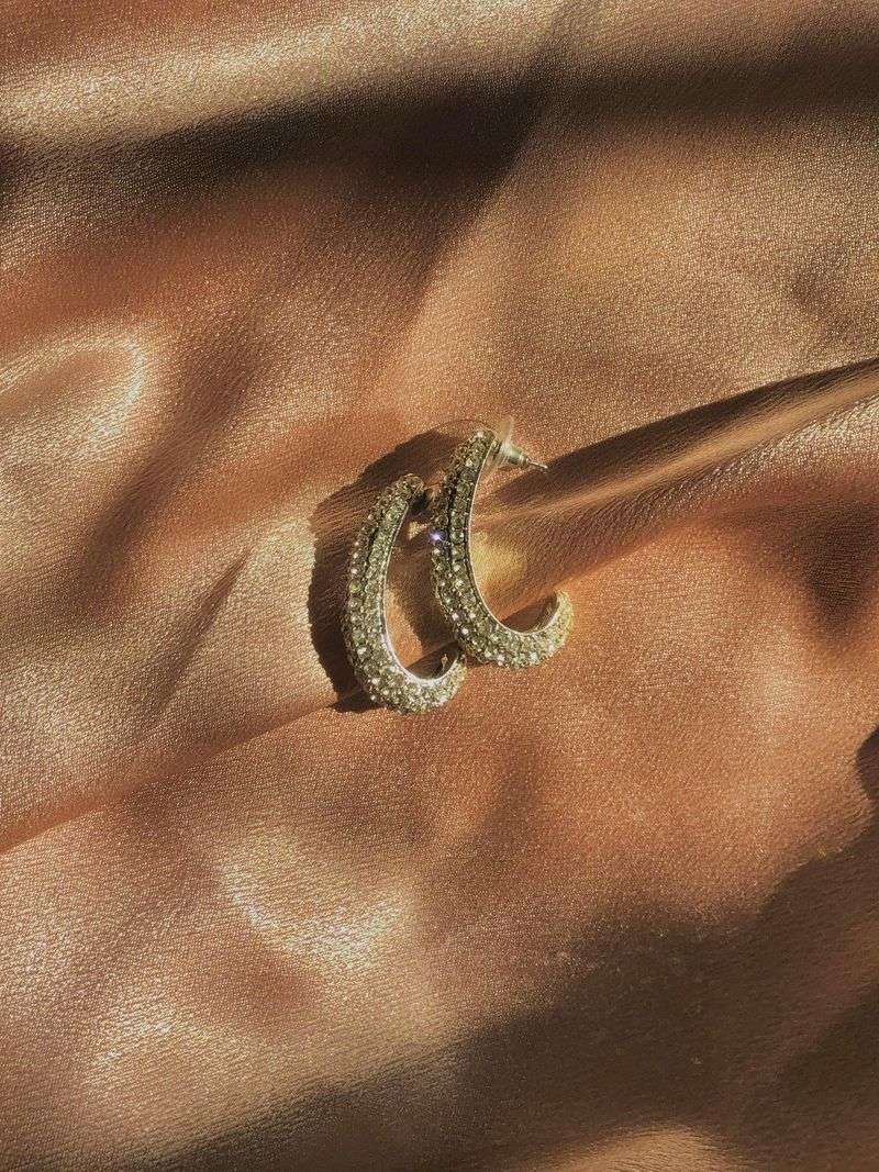 Stud Earrings and Small Hoops