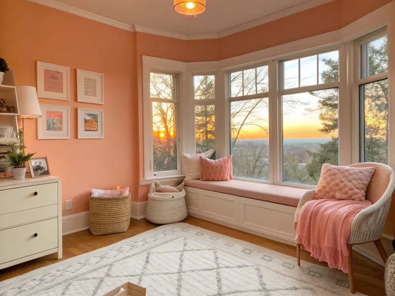 Sunset Pastels – Peach, Apricot, Coral Blush, and Warm Cream