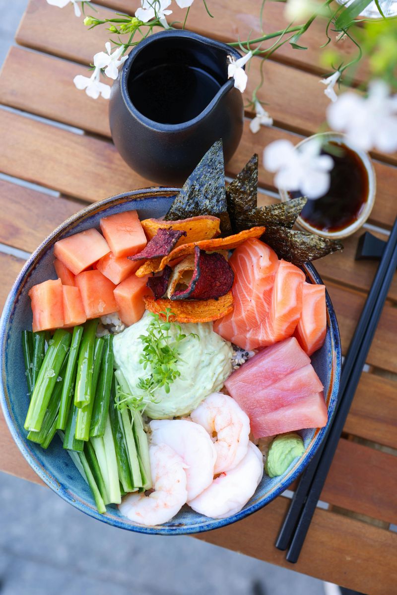 Sushi and Poke Bowls