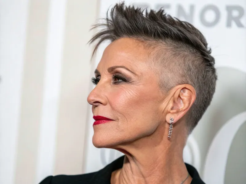 Tapered Cut with Shaved Nape