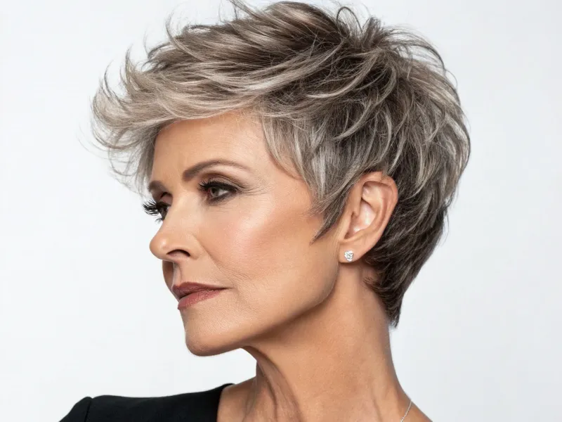 Textured Pixie Cut