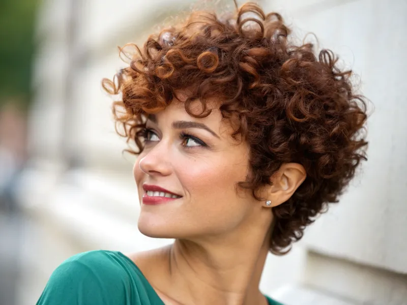 The Curly Pixie