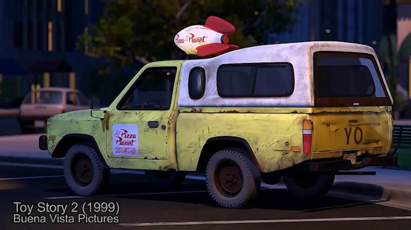 The Pizza Planet Truck in Every Pixar Movie