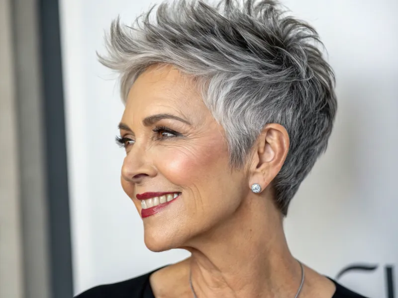The Textured Pixie Cut