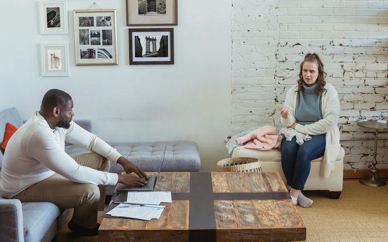 There is constant irritation or indifference