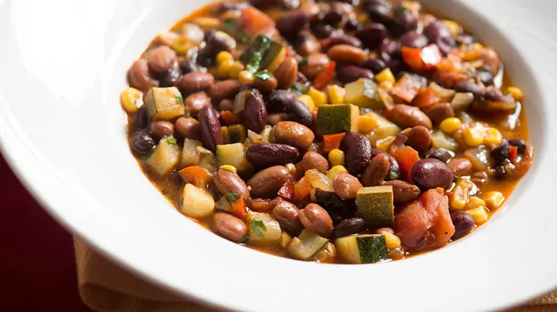 Three-Bean Vegetarian Chili