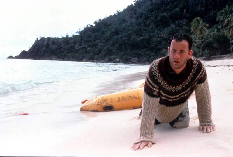 Tom Hanks in Cast Away