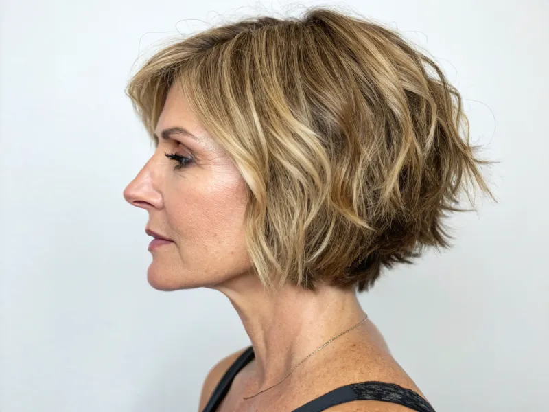 Tousled Bixie (Bob + Pixie)