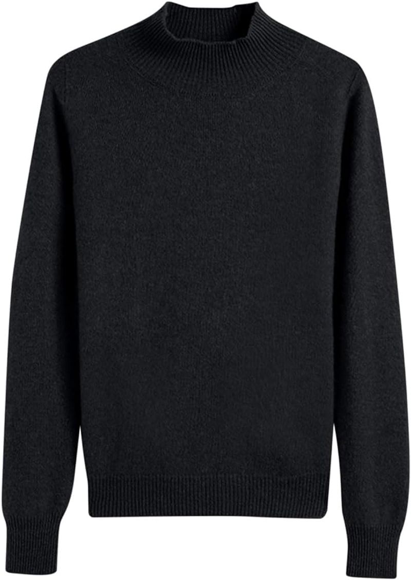 Uniqlo Cashmere Mock-Neck Sweater