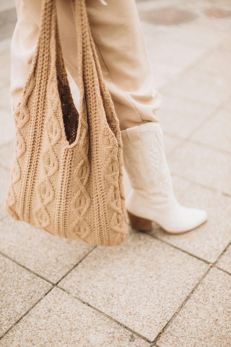 Use a Crossbody or Tote Instead of a Backpack