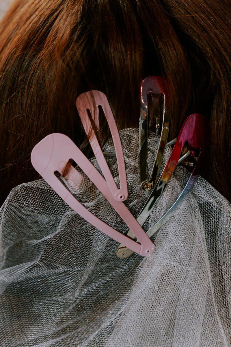 Using Outdated Hair Accessories