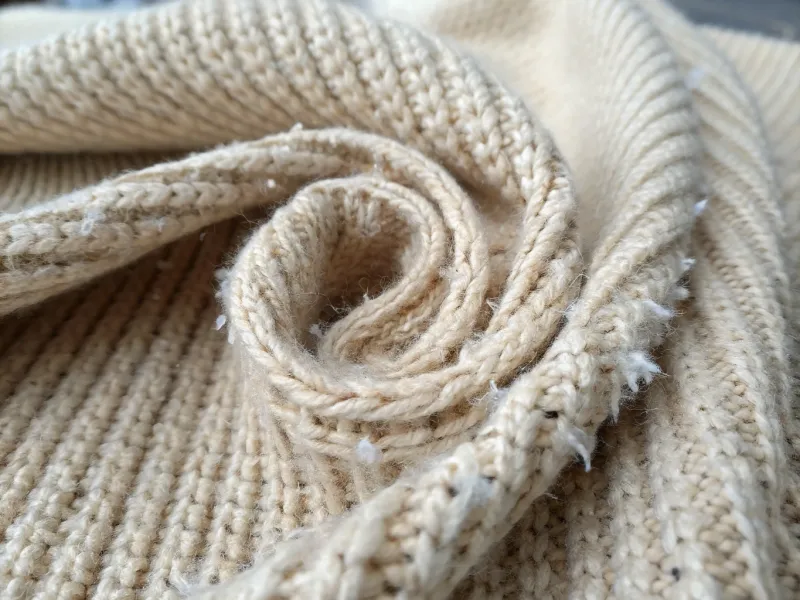 Wearing Scratchy, Stiff, Low-Quality Fabric