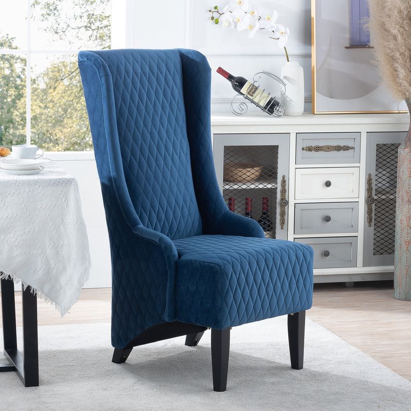 Wingback High-Back Statement Chair