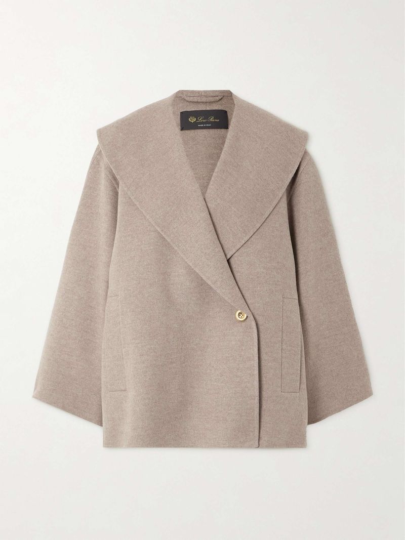 A Tailored Wool or Cashmere Coat