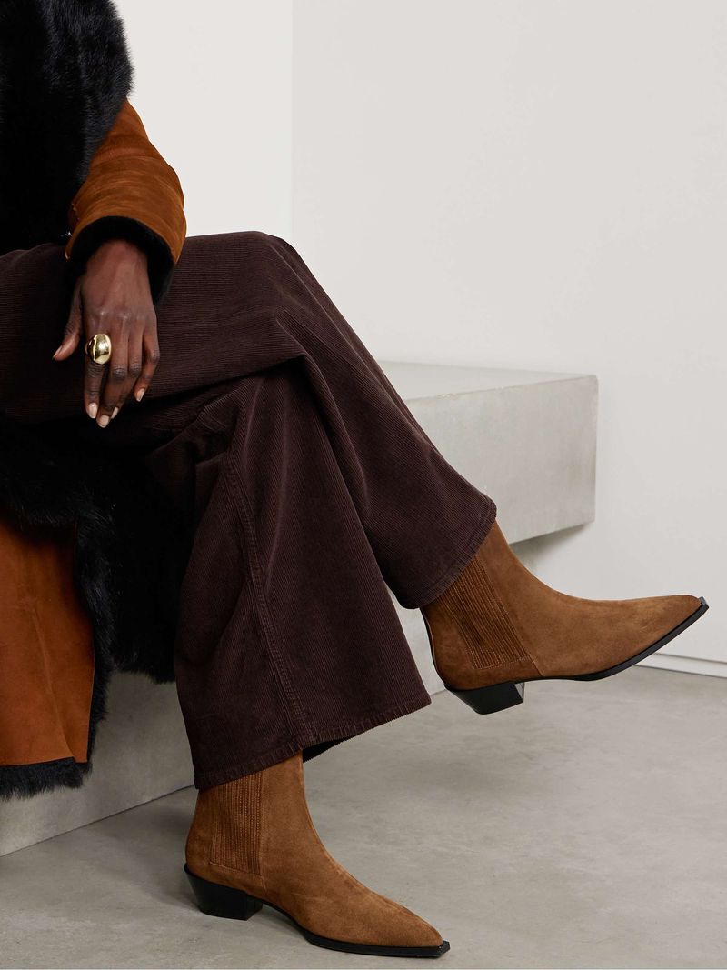 AEYDE Belinda Suede Ankle Boots