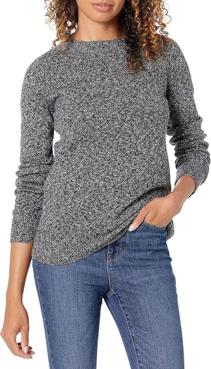 Amazon Essentials Women's Classic-Fit Soft Touch Crewneck Sweater