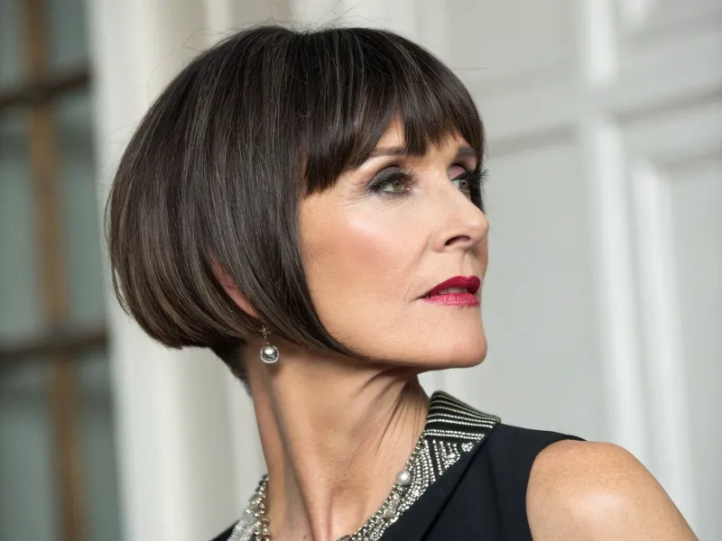 Asymmetrical Angled Bob