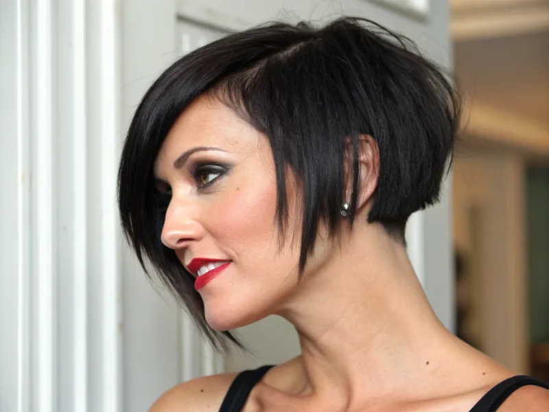 Asymmetrical Cut with Volume