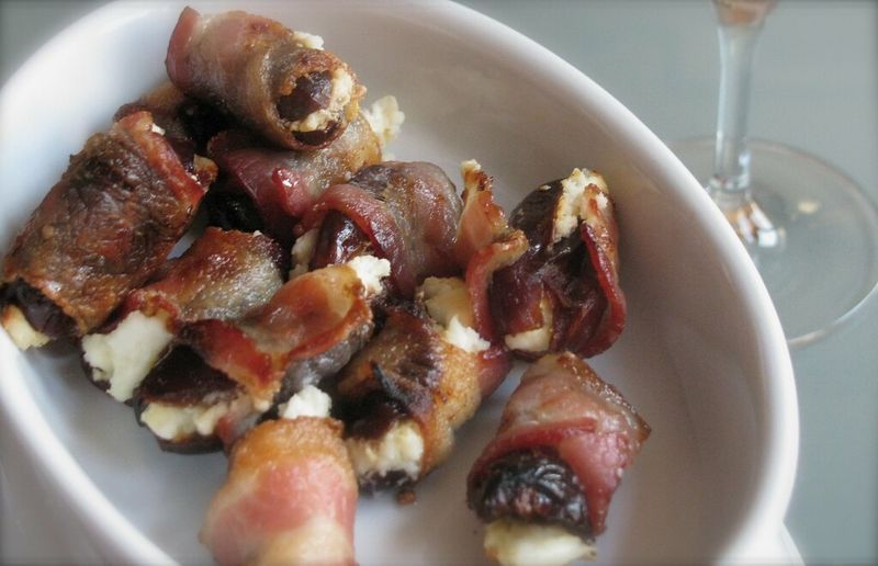 Bacon-Wrapped Dates