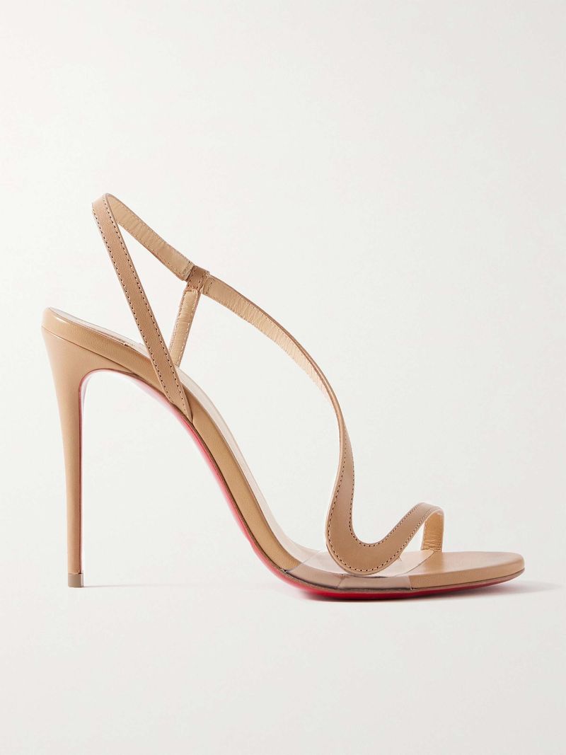 Barely-There Strap Heels