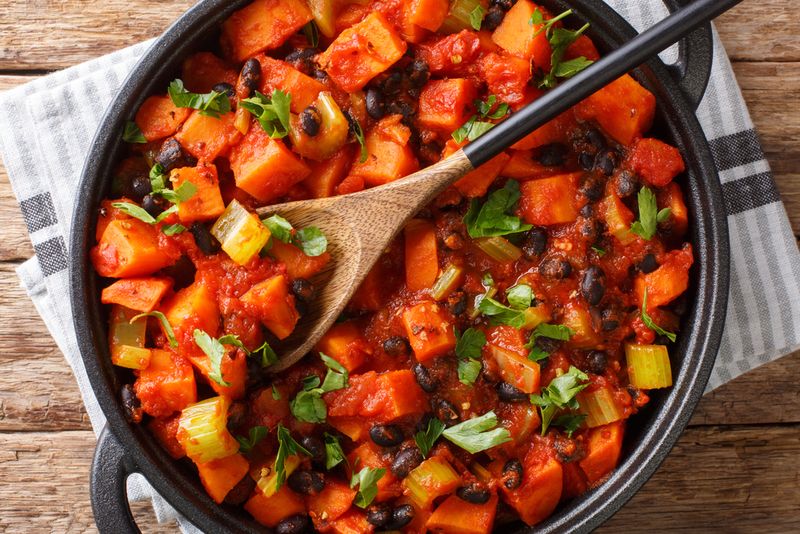 Black Bean & Sweet Potato Chili