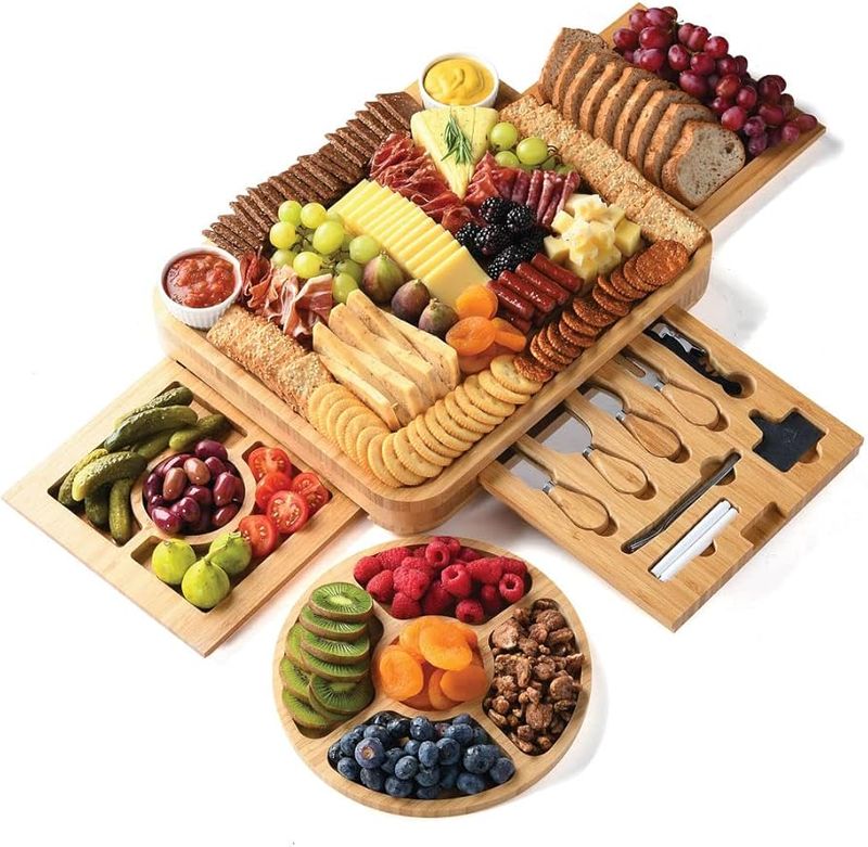 Boarderie Cheese and Charcuterie Board