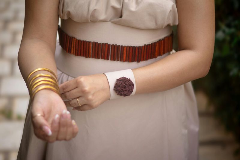 Bold Architectural Cuff Bracelet